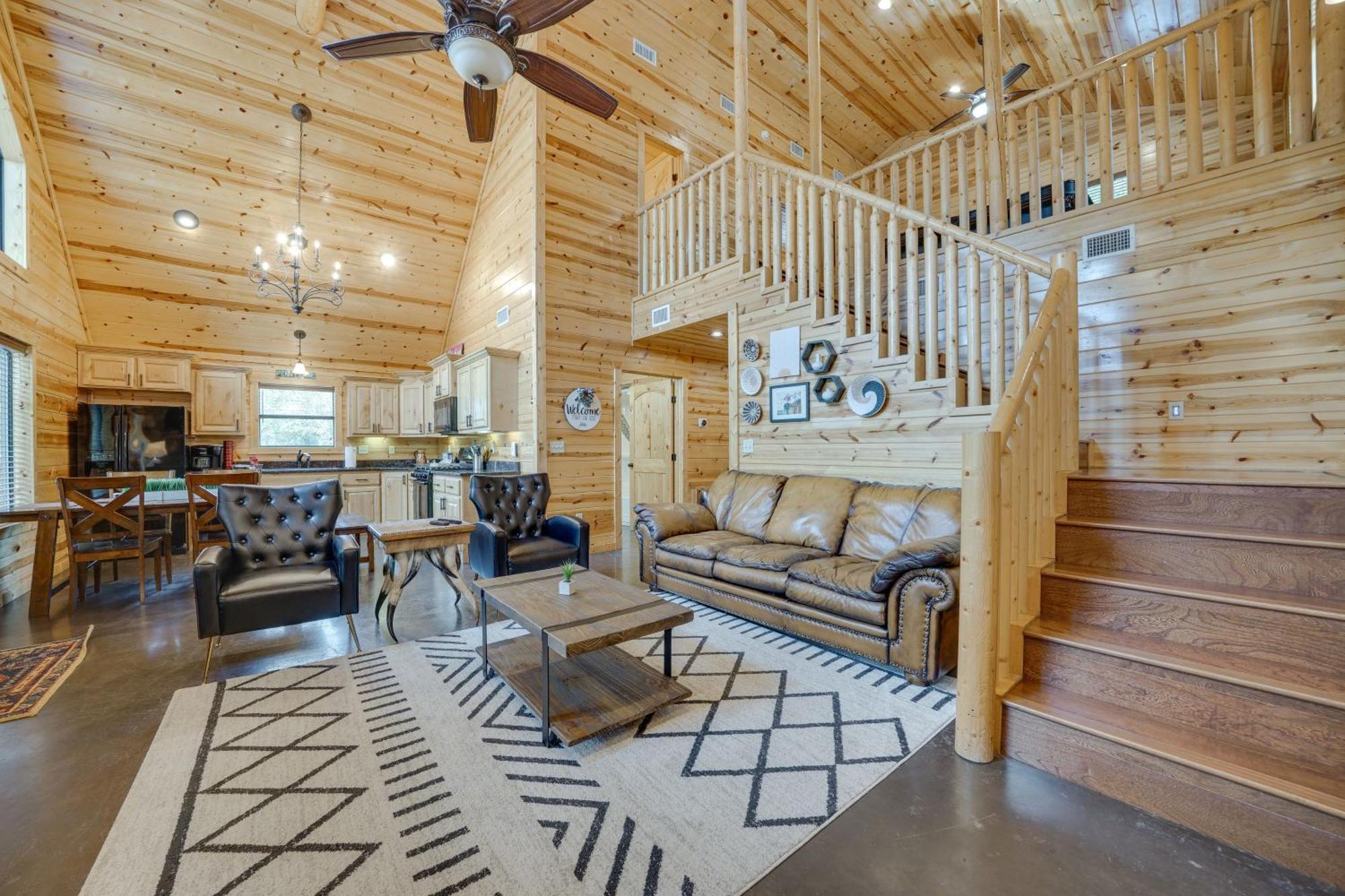 Penny Lane Lodge Broken Bow Cabin Less Than 6 Mi To Lake Extérieur photo