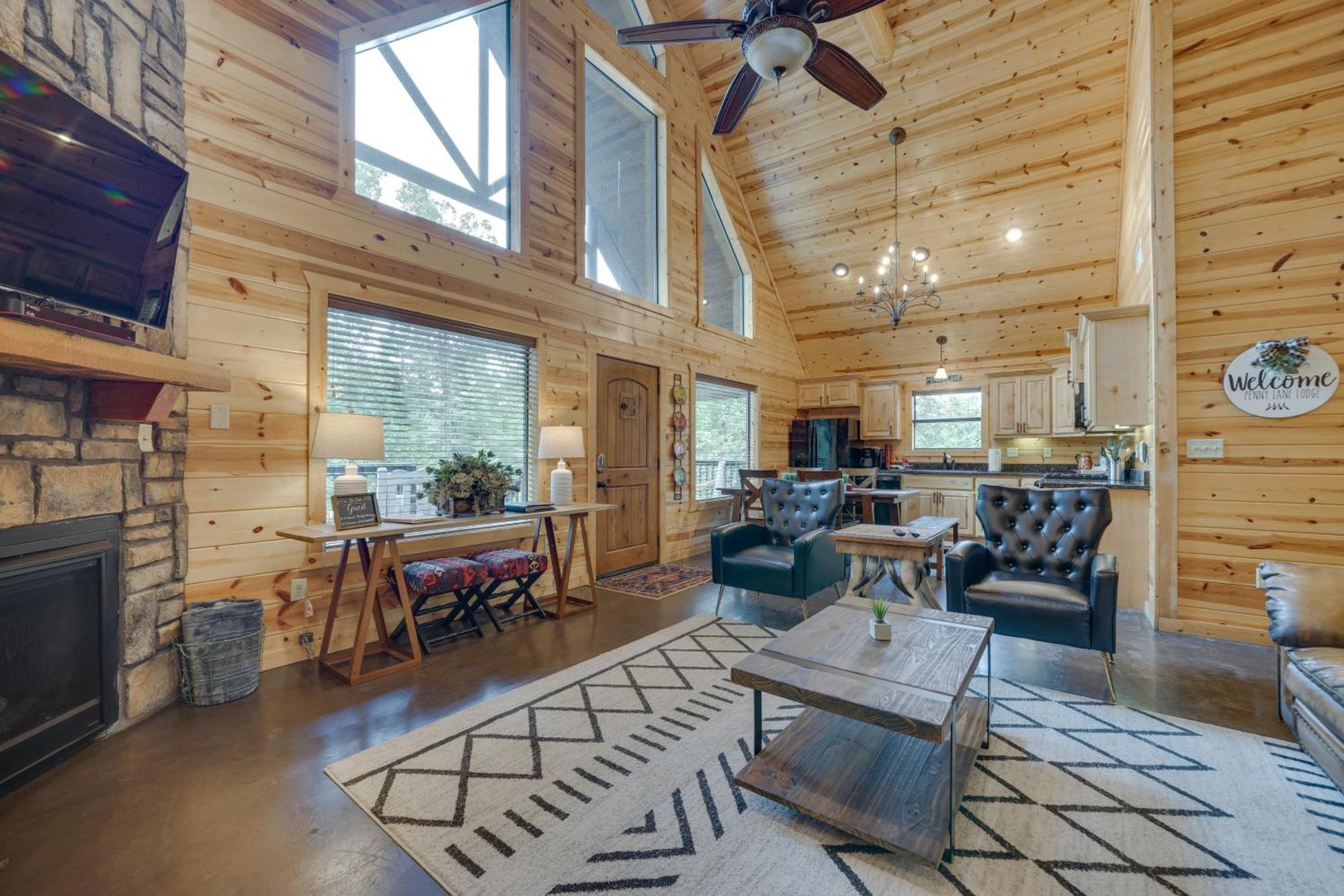 Penny Lane Lodge Broken Bow Cabin Less Than 6 Mi To Lake Extérieur photo