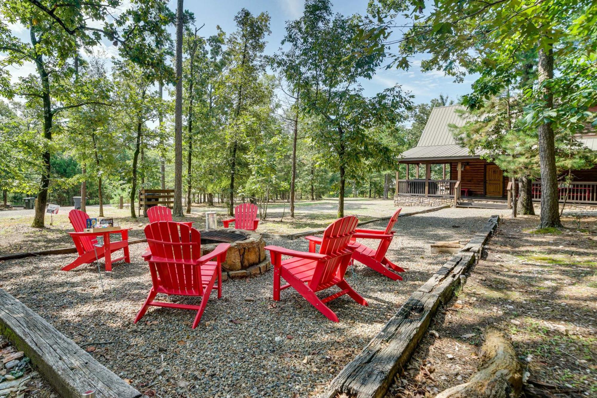 Penny Lane Lodge Broken Bow Cabin Less Than 6 Mi To Lake Extérieur photo